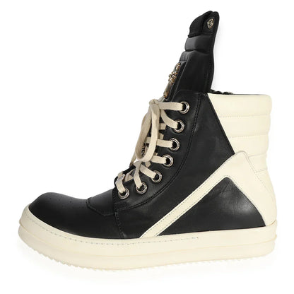 Chrome Hearts x Rick Owens Geobasket High Black
