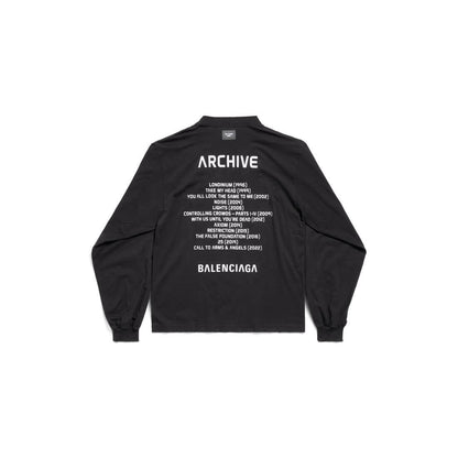 Balenciaga Music Archive Series Connected Long sleeve shirt