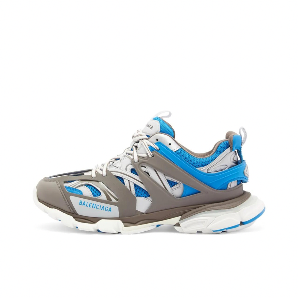 BALENCIAGA LED TRACK SNEAKER WHITE & LIGHT GREY