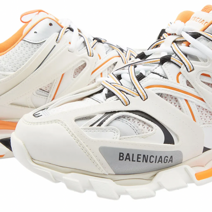 BALENCIAGA TRACK SNEAKER WHITE & ORANGE