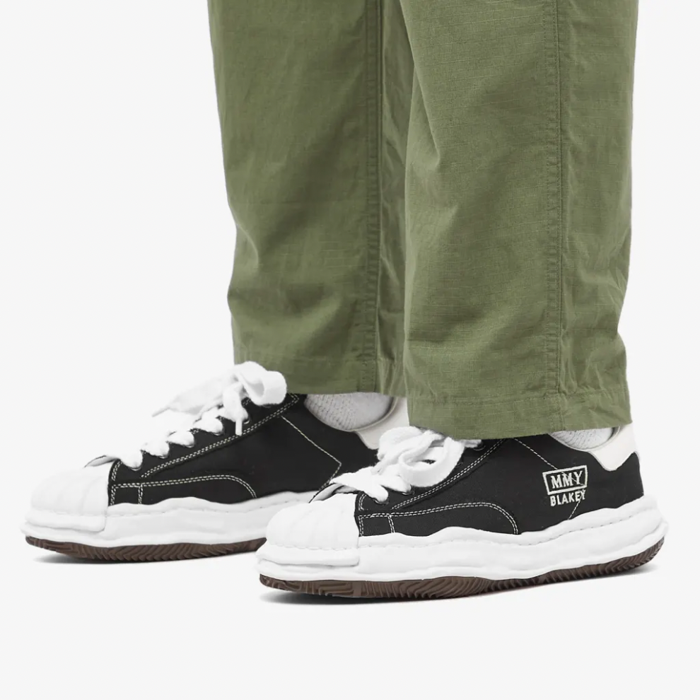 MAISON MIHARA YASUHIRO BLAKEY LOW ORIGINAL SOLE CANVAS SNEAK